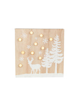 Wooden Led Christmas Decoration