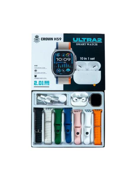 Image for Earbuds And Smart Watch Set