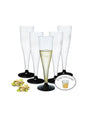 Image for Disposable Plastic Champagne Flutes