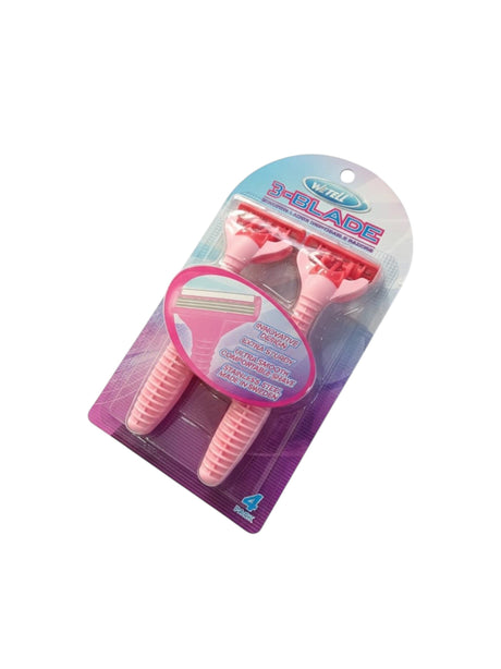 Image for 3 Clean Disposable Razors For Women