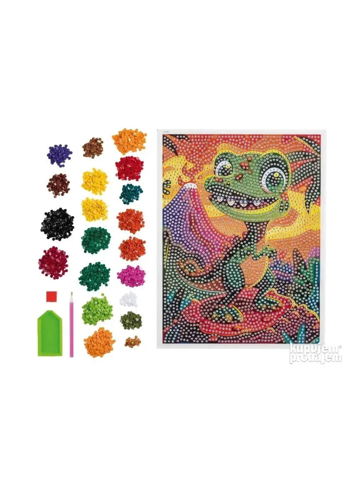 Image for The Art Of Diamond Painting Dinosaurs