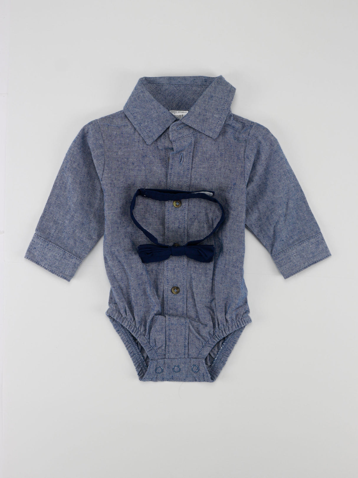 Image for Kids Boy Printed 3 Pcs Jumpsuits, Beige/Blue