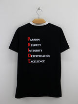 Women's Graphic Print Sport Top,Black