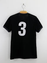 Women's Graphic Print Sport Top,Black