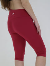 Image for Women's Cropped Legging,Fuchsia