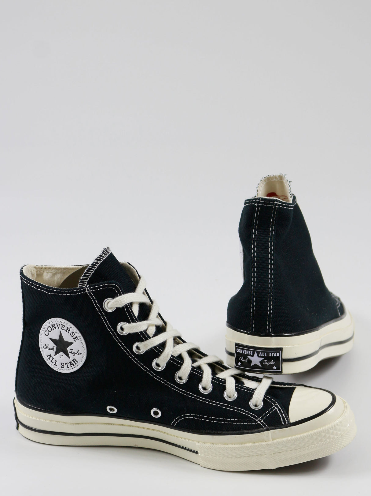 Image for Men's Plain Solid Conerse Shoes,Black