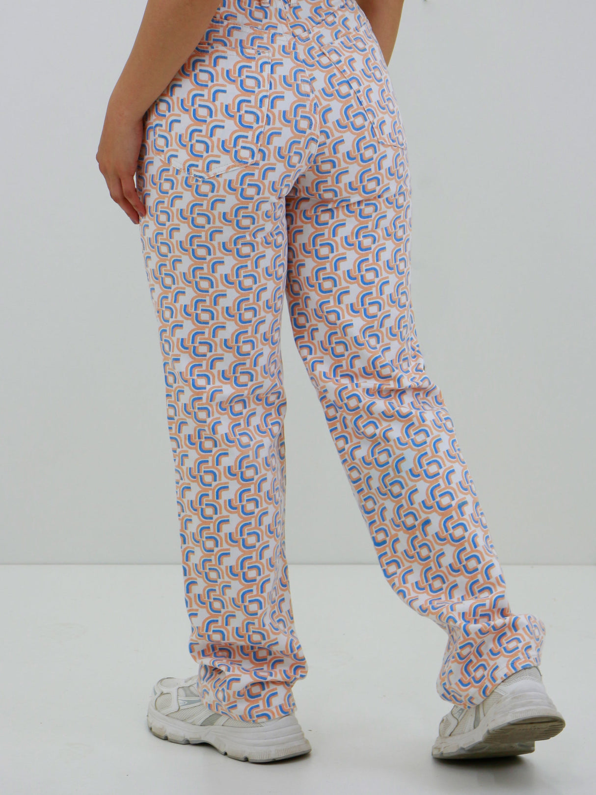 Image for Women's Straight Fit Graphic Printed Jeans,Multi