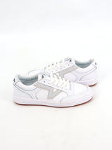Women's Textured Sneakers,White