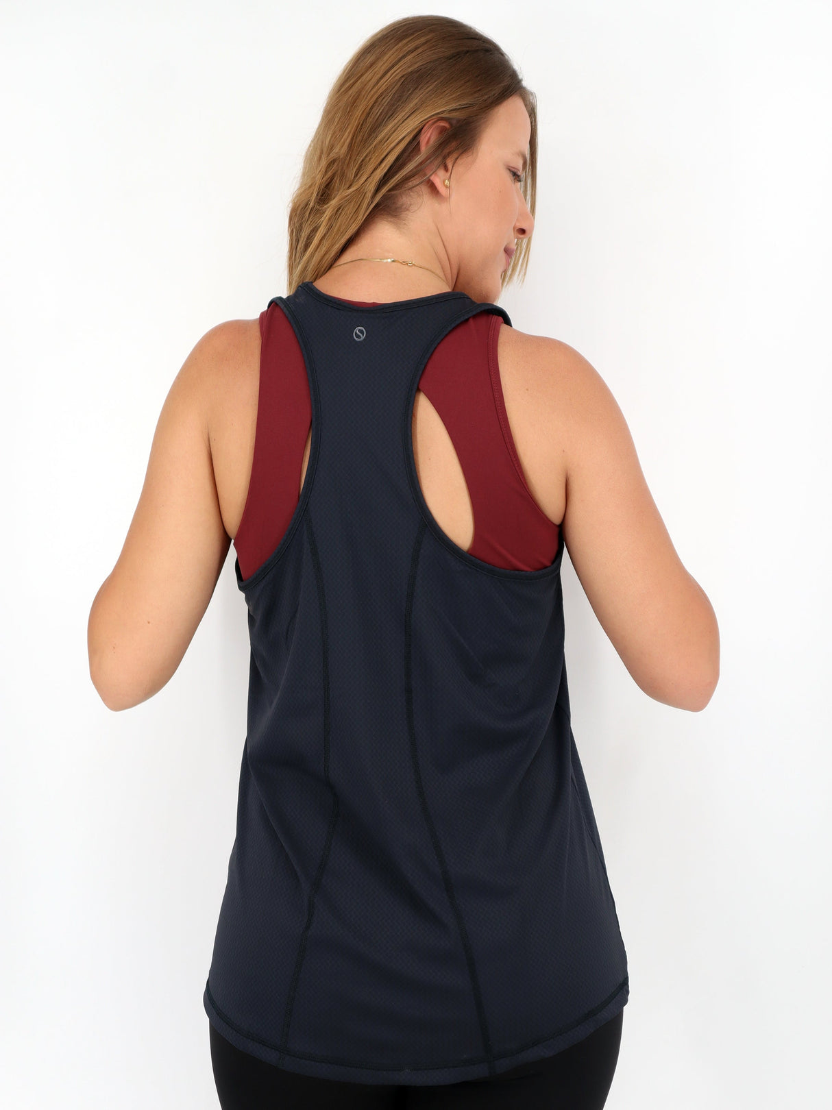 Image for Women's 2 Pcs Top/Bra Sport Set ,Black & Red