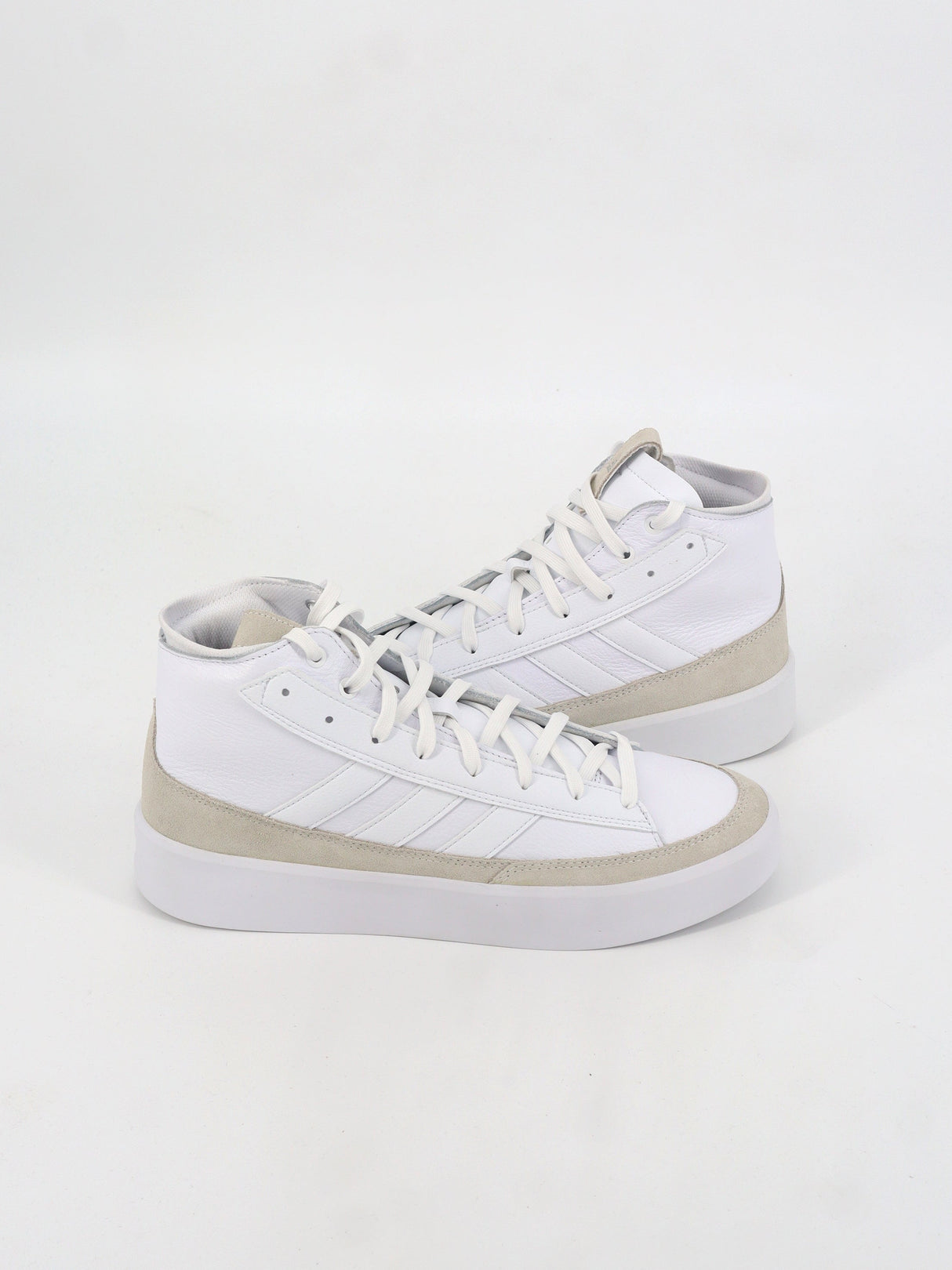 Men's Textured High Sneakers,White