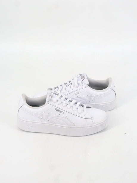 Women's Brand Logo Printed Sneakers,White