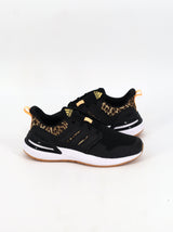 Women's Printed Running Shoes,Black