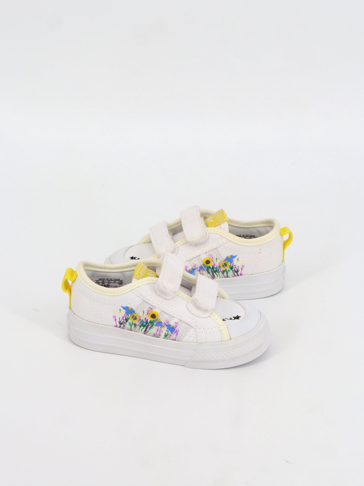 Kids Girl's Graphic Printed Shoes,White