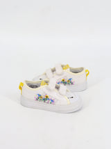 Kids Girl's Graphic Printed Shoes,White