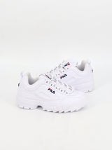 Women's Textured Sneakers,White
