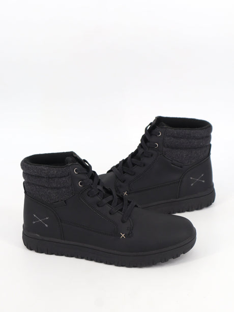 Image for Men's Plain Ankle Boots,Black