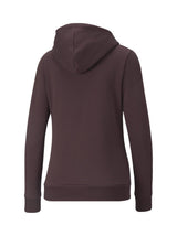 Women's Brand Logo Printed Hoodie,Burgundy