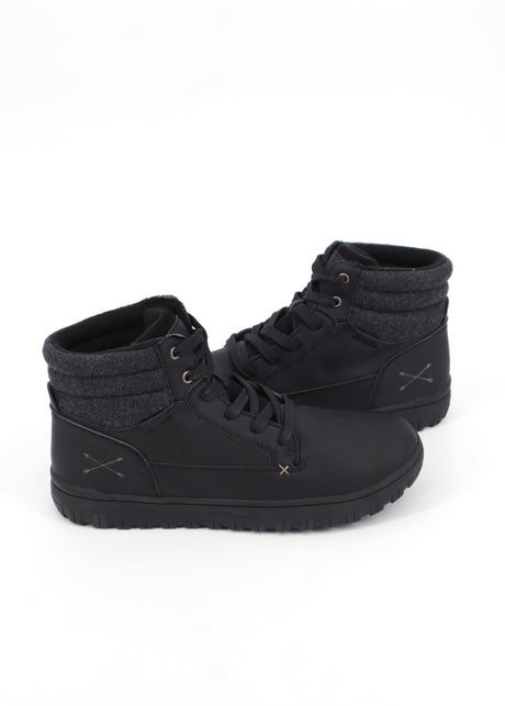 Image for Men's Plain Ankle Boots,Black