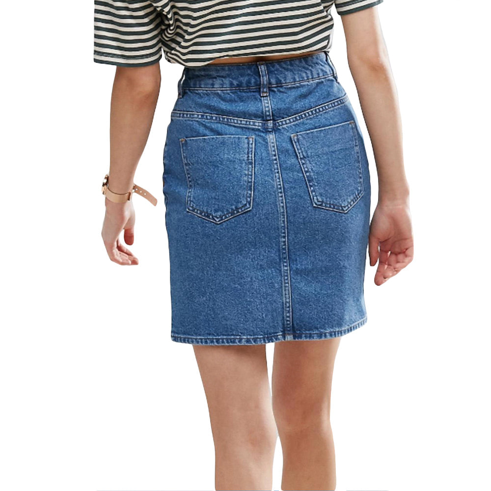 Image for Women's Denim Skirt,Blue