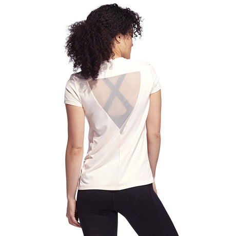 Image for Women's Mesh Back Sport Top,Light Pink