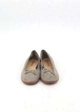 Women's Plain Ballerina Shoes,Grey