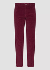 Women's Plain Casual Pant,Burgundy