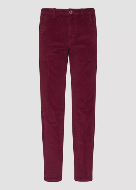 Women's Plain Casual Pant,Burgundy