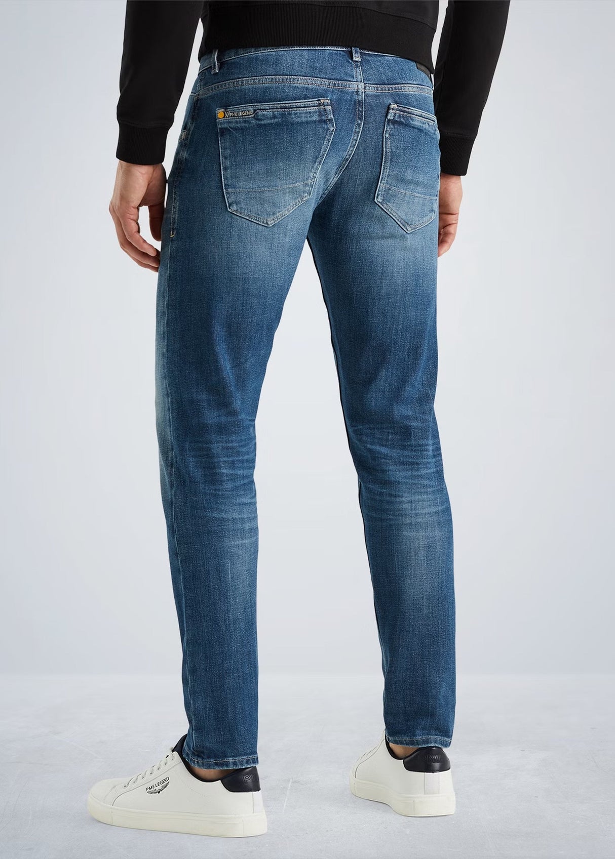 Men's Washed Jeans,Blue