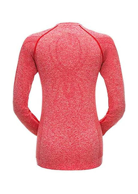 Women's Textured Sport Top,Red