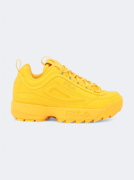 Kids Girl's Textured Sneakers,Yellow