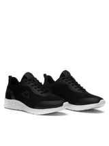 Women's Textured Trainers,Black