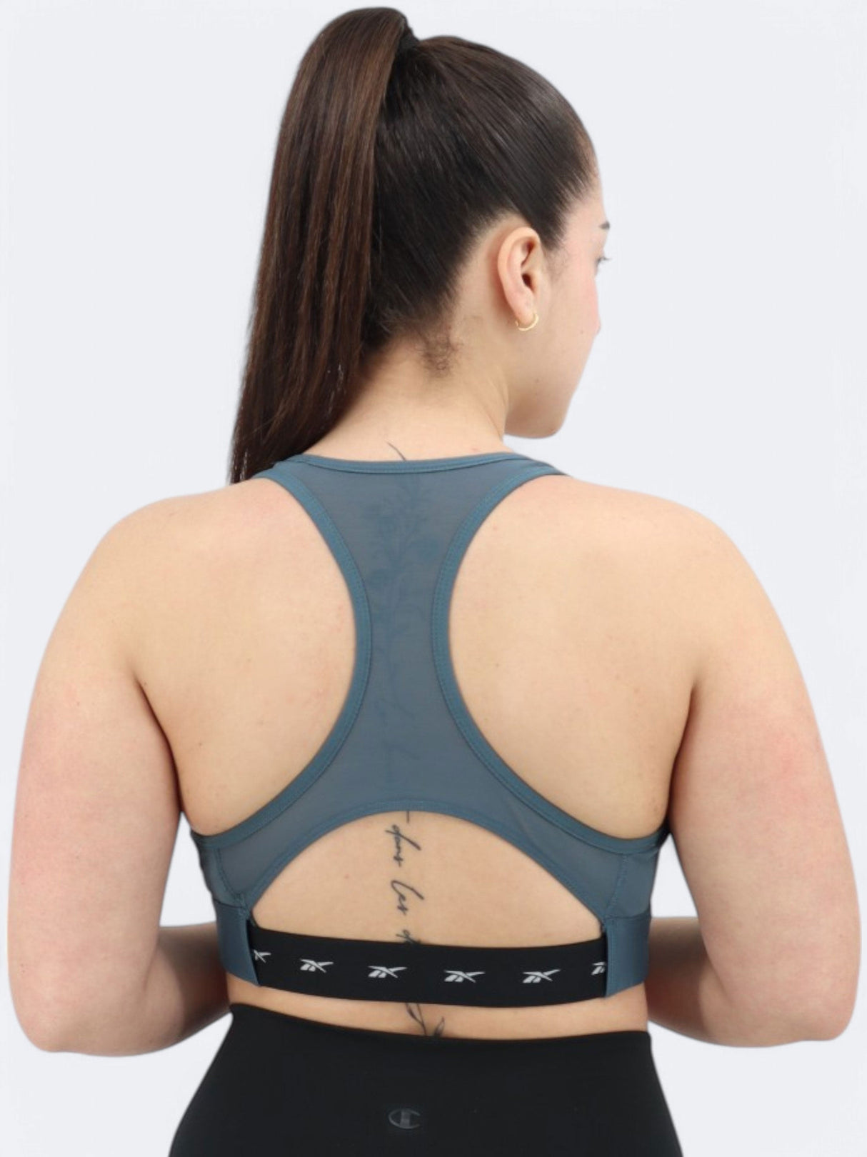 Women's Sports Cropped Top,Blue