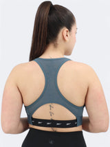 Women's Sports Cropped Top,Blue