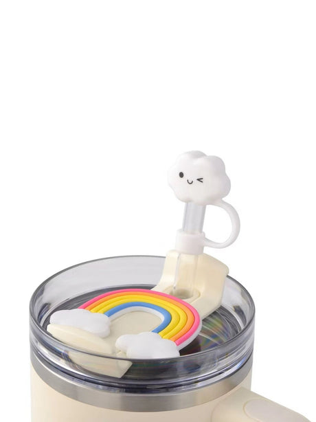 Straw Topper And Cover Set