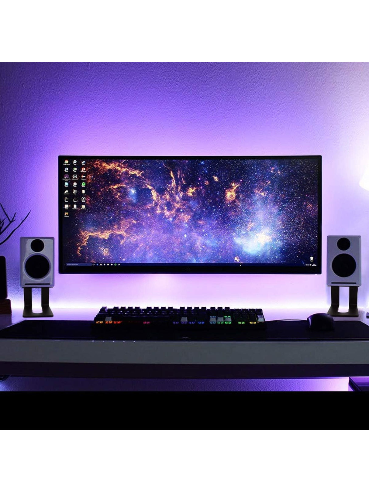 Aluminum Desktop Speaker Stands