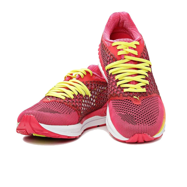 Image for Women's Textured Running Shoes,Pink/Yellow